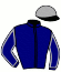 casaque portée par Ernault S. jockey du cheval de course FIRST BLACK, information pmu ZETURF