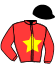 casaque portée par Pacha N. jockey du cheval de course ET POURTANT (FR), information pmu ZETURF