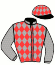 casaque portée par Beudard E. jockey du cheval de course KING D'EB, information pmu ZETURF