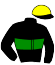 casaque portée par Lemaitre A. jockey du cheval de course MARBOOT (IE), information pmu ZETURF