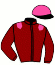 casaque portée par Grosbois C. jockey du cheval de course RAVEN RIDGE (IE), information pmu ZETURF