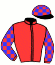 casaque portée par Cheyer Mme Per. jockey du cheval de course FIRST TRIPLE, information pmu ZETURF