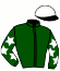 casaque portée par Journiac H. jockey du cheval de course SAYULITA, information pmu ZETURF