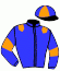 casaque portée par Vilchien A. jockey du cheval de course GIORGIANA, information pmu ZETURF