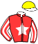 casaque portée par Mendizabal I. jockey du cheval de course SON ON FIRE, information pmu ZETURF