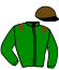 casaque portée par Mosse G. jockey du cheval de course MANDALAY, information pmu ZETURF
