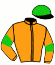 casaque portée par Le Lay Martin Adr. jockey du cheval de course MOWGLI, information pmu ZETURF