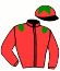 casaque portée par Sias Gio. jockey du cheval de course HAPPY AGAIN, information pmu ZETURF
