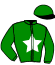 casaque portée par Marquette Max. jockey du cheval de course LA BLUE QUARTZ, information pmu ZETURF