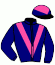 casaque portée par Besnier H. jockey du cheval de course KETAMINE BAILLY, information pmu ZETURF