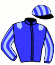 casaque portée par Subias A. jockey du cheval de course BRABUSACH, information pmu ZETURF