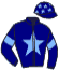 casaque portée par Grondin Pie. A. jockey du cheval de course BAILAK, information pmu ZETURF
