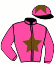 casaque portée par Meunier Gab. jockey du cheval de course MA ROSE DIAMANT, information pmu ZETURF