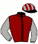 casaque portée par Reveley J. jockey du cheval de course MAGMA DODVILLE, information pmu ZETURF