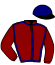 casaque portée par Mosse G. jockey du cheval de course ALYAQUT, information pmu ZETURF