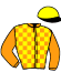 casaque portée par Barzalona M. jockey du cheval de course SUNNY SPELL, information pmu ZETURF