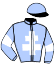 casaque portée par Smeulders C. jockey du cheval de course KLERVIKING, information pmu ZETURF