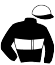 casaque portée par Planque S. jockey du cheval de course DAREMBERG, information pmu ZETURF