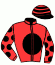casaque portée par Belmont Cés. jockey du cheval de course ATLANTIGO, information pmu ZETURF