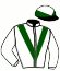 casaque portée par Lemaitre A. jockey du cheval de course PAPER TROPHY, information pmu ZETURF