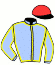 casaque portée par Boutin Hug. jockey du cheval de course ONLY THE BRAVE, information pmu ZETURF