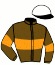 casaque portée par Cheyer Mme Per. jockey du cheval de course REBEL D'ANS, information pmu ZETURF