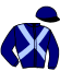 casaque portée par Chuette Mlle S. jockey du cheval de course TOSNY, information pmu ZETURF