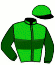 casaque portée par Le Pemp Mlle L. jockey du cheval de course PEDRAZA LESCRIBAA, information pmu ZETURF