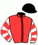 casaque portée par Guedj-gay G. jockey du cheval de course SKIN IN THE GAME (FR), information pmu ZETURF