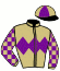 casaque portée par Mendizabal I. jockey du cheval de course JUST ONE LOOK (ES), information pmu ZETURF