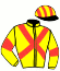 casaque portée par Foulon M. jockey du cheval de course CHARTWELL (GB), information pmu ZETURF