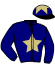 casaque portée par Veron F. jockey du cheval de course KEYKO, information pmu ZETURF