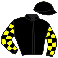 casaque portée par Armand L. jockey du cheval de course MOLENE'K, information pmu ZETURF