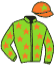 casaque portée par Sanchez Gar. jockey du cheval de course FURTIVE DIVINE, information pmu ZETURF