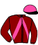casaque portée par Armand L. jockey du cheval de course CHARLYCHIC, information pmu ZETURF