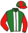 casaque portée par Sanchez Gar. jockey du cheval de course MASSIVA DE MONLAU, information pmu ZETURF