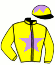 casaque portée par Bachelot T. jockey du cheval de course KENMOR (FR), information pmu ZETURF