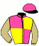 casaque portée par D' Andigne O. jockey du cheval de course SAN PABLO (FR), information pmu ZETURF
