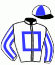 casaque portée par Pacaut Mlle C. jockey du cheval de course PERFIDIOUS ALBION (GB), information pmu ZETURF