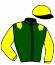 casaque portée par Soumillon C. jockey du cheval de course NEPALAIS (FR), information pmu ZETURF