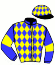 casaque portée par Soumillon C. jockey du cheval de course BEAMA (FR), information pmu ZETURF
