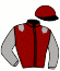 casaque portée par Mosse G. jockey du cheval de course HARPER, information pmu ZETURF