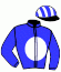 casaque portée par Trullier T. jockey du cheval de course PUERTO MADERO, information pmu ZETURF