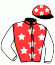 casaque portée par Faivre-picon G. jockey du cheval de course MORGENSTERN (FR), information pmu ZETURF