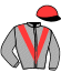 casaque portée par Vibert G. G. jockey du cheval de course GOLDEN VAL, information pmu ZETURF