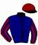 casaque portée par Zuliani L. jockey du cheval de course JUST A JOKE, information pmu ZETURF