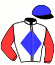 casaque portée par Lefebvre Mr C. jockey du cheval de course L'AS DE COEUR, information pmu ZETURF