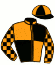 casaque portée par Riou C. jockey du cheval de course ASTORIUS, information pmu ZETURF