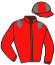 casaque portée par Poincot Chr. jockey du cheval de course IHOA, information pmu ZETURF