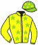 casaque portée par Mayeur R. jockey du cheval de course KATHLEEN, information pmu ZETURF